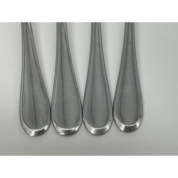 Oneida ICARUS Place Dinner Forks 8” Glossy Stainless Flatware Set Of 4 - Picture 3 of 7
